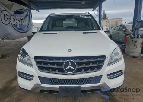 2014 Mercedes-Benz Ml 350 from USA, damaged, VIN 4JGDA5JB4EA403388